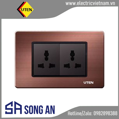 Bộ ổ cắm đôi 3 chấu size M