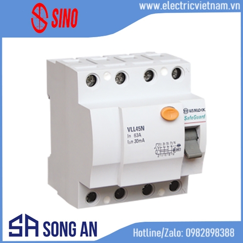 Aptomat RCCB VLL45N 4P 30mA