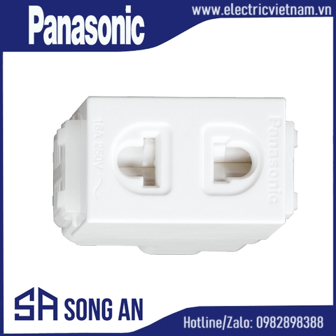 Ổ đôi 2 chấu có nắp che