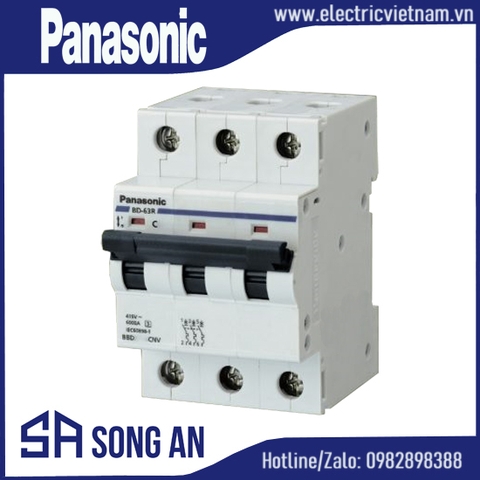 Aptomat MCB 3P C Curve 415VAC Icu 06KA