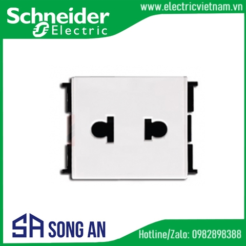 Ổ cắm đơn 2 chấu 10A, size M