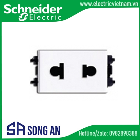 Ổ cắm đơn 2 chấu 10A, size S