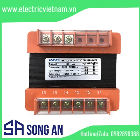 Biến áp điều khiển 200VA BK-200