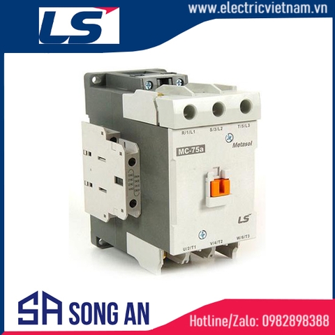 Khởi động từ CONTACTOR 3P MC-75a