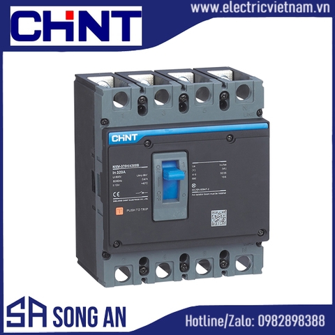 Aptomat MCCB NXM 250S- 4P Icu=35kA, Idm ( 160A,200A,250A)