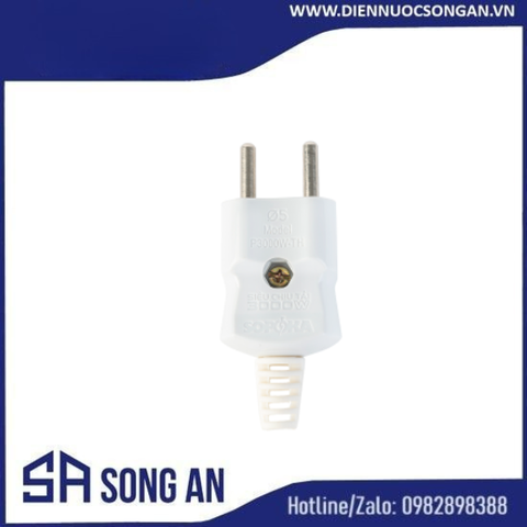 Phích cắm màu trắng chịu tải