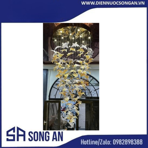 Đèn thả pha lê