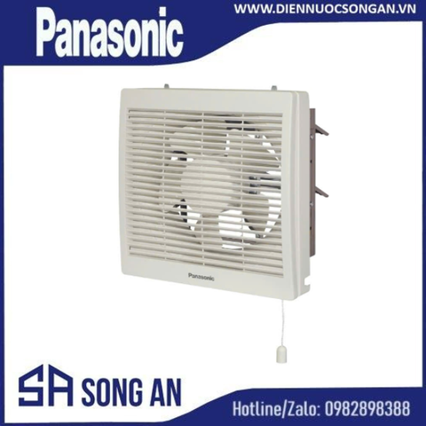 Quạt hút gắn tường dân dụng - Loại 2 chiều có màn che