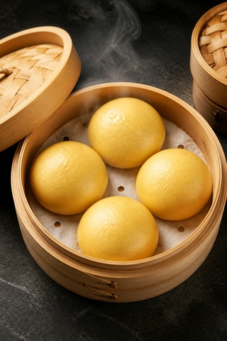 Bánh Bao Kim Sa LACUSINA - Gói (6cái)