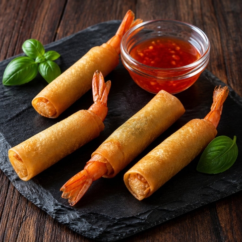Chả Giò XỐP Con Tôm - 500gr (20cuốn)