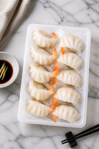 Há Cảo THỦY TINH Tôm - 250gr (10con)