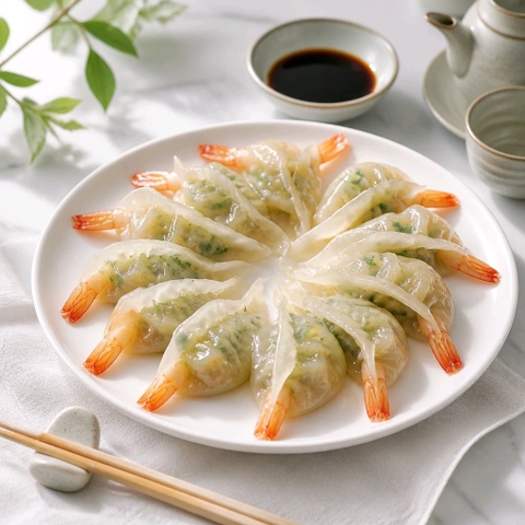 Bánh Xếp Kiểu Nhật Con Tôm - 200gr (10cái)