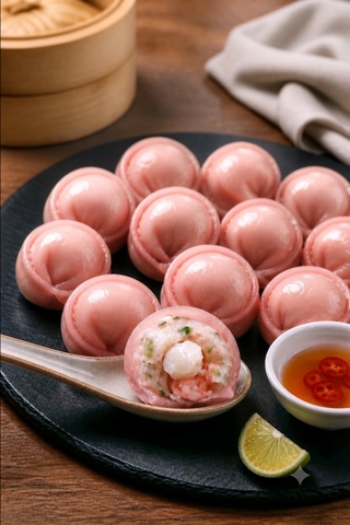 Há Cảo Sò Điệp Hồng - 500gr (20viên)