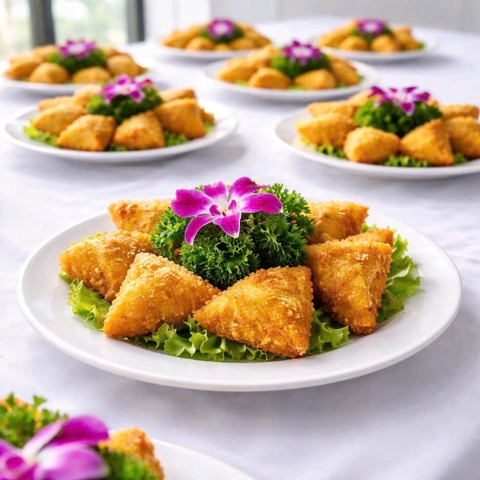 CHẢ GIÒ Tam Giác - Vỉ (10cái)