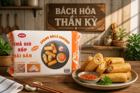 Chả Giò Xốp Hải Sản - 500gr (20cuốn)