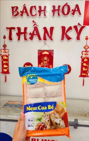 Nem Cua Bể INNOVI - Gói 300gr (10cái)
