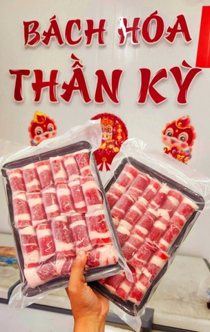 Ba Chỉ Bò Mỹ - 500gr