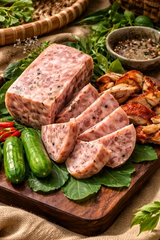 Chả Gân Tai Cuộn - Đòn 500gr