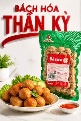 Bò Viên Hoa Doanh - 500gr (80viên)