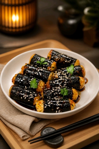 Gà Cuộn Rong Biển CP - 1KG