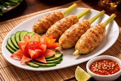 Chạo Tôm Quấn Sả - 500gr (15cây)