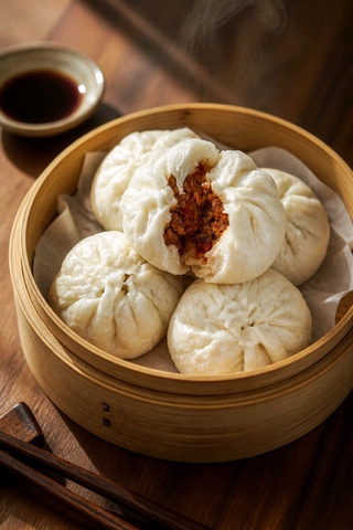Bánh Bao Xá Xíu - 540gr (12cái)