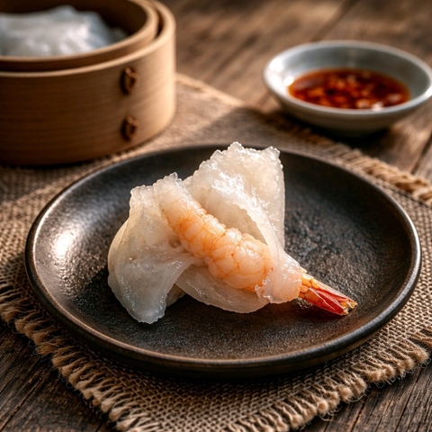 Há Cảo THỦY TINH Tôm - 250gr (10con)
