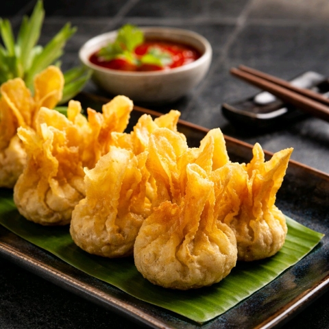 Hoành Thánh Thịt - Vỉ 500gr (60viên)