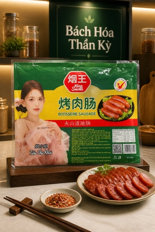 Lạp Xưởng Hà Khẩu - Gói 650gr (10cây)