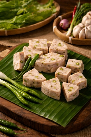Chả Lụa Ớt Xiêm - 500gr (2đòn)