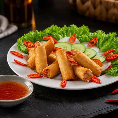 Chả Giò XỐP Con Tôm - 500gr (20cuốn)