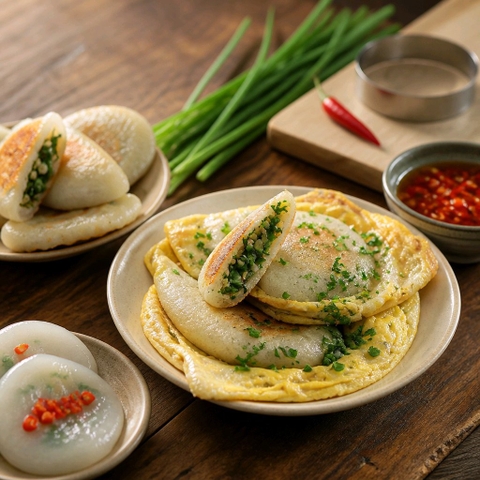 Bánh Hẹ Tôm Thịt - 300gr (15cái)