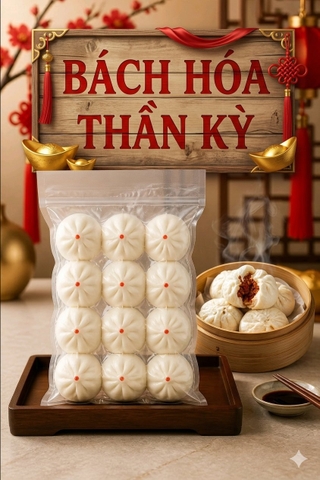 Bánh Bao Xá Xíu - 540gr (12cái)
