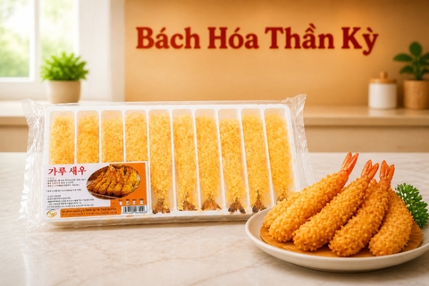 Tôm Tempura Tẩm Bột - 250gr (10con)