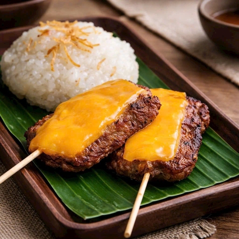 Bò Nướng Phô Mai Thái Lan - 300gr (6cây)