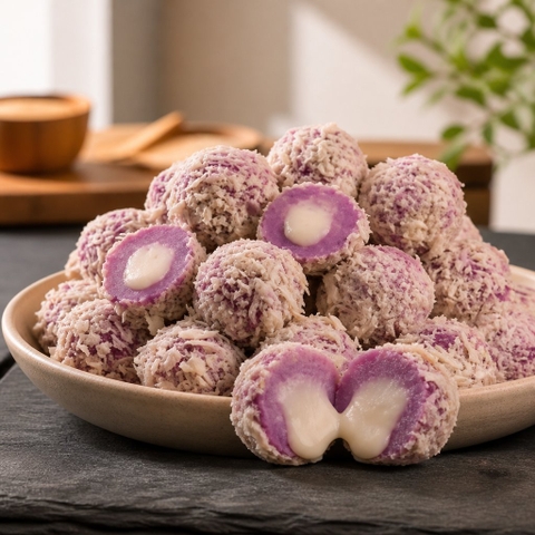 Viên Hải Sản Khoai Môn ONGON - 500gr (35viên)