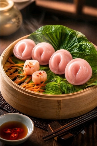 Há Cảo Sò Điệp Hồng - 500gr (20viên)