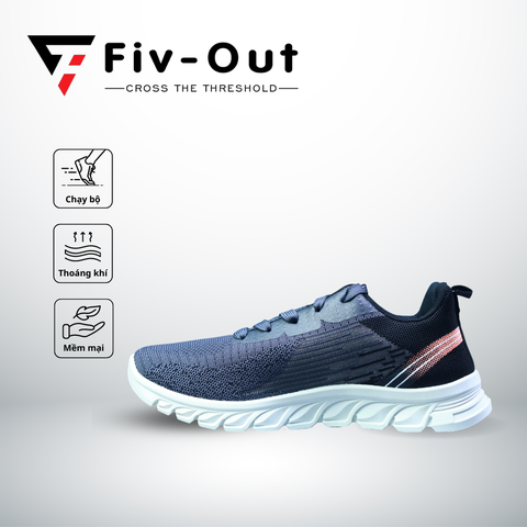 Giày  thể thao FIV OUT BYS03 FV09 sneakers with breathable soft sole in dark