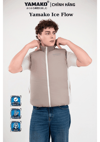 BỘ ÁO ĐIỀU HÒA YAMAKO HERO LIGHT 18V-20.000 MAH - ICE FLOW