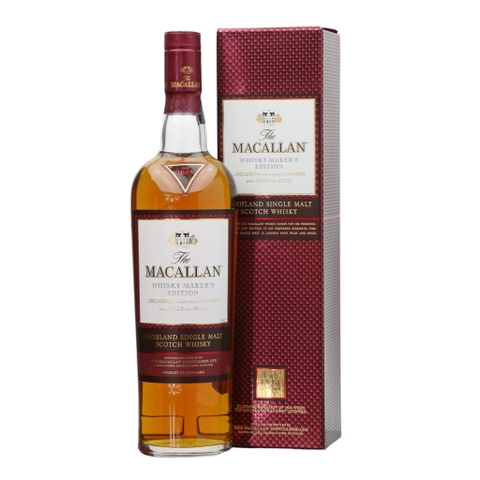 Rượu whisky đơn Scotland Macallan Makers Edition 1824 Collection