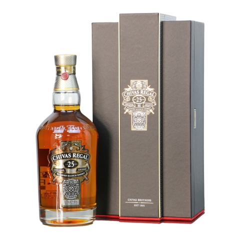 Rượu whisky pha trộn Scotland Chivas Regal 25 năm