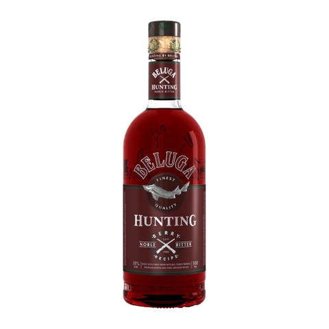 Rượu vodka pha trộn Nga Beluga Hunting Berry Bitter