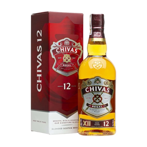 Rượu whisky pha trộn Scotland Chivas Regal 12 năm