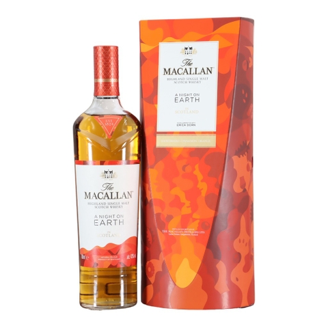 Rượu whisky đơn Scotland Macallan A Night On Earth