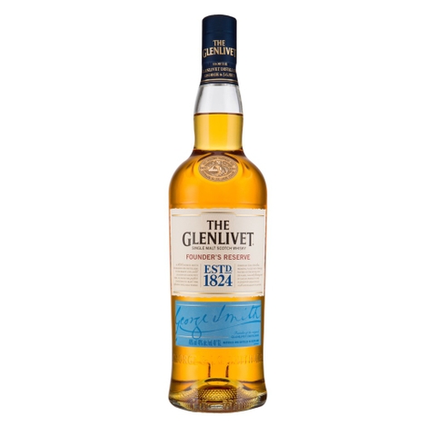Rượu whisky đơn Scotland Glenlivet Founder's Reserve