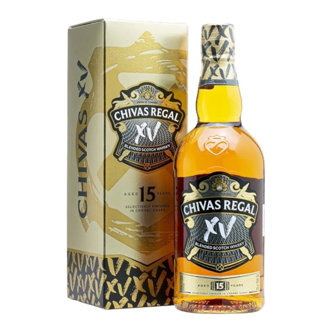 Rượu whisky pha trộn Scotland Chivas Regal XV 15 năm