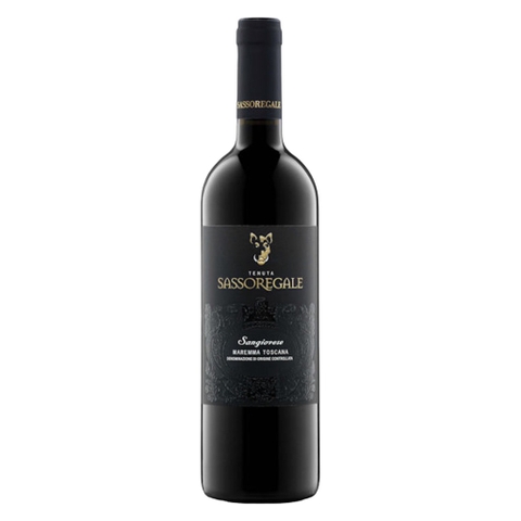 Rượu vang đỏ Ý Tenuta Sassoregale Sangiovese Maremma Toscana