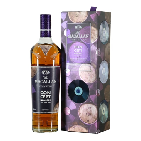 Rượu whisky đơn Scotland Macallan Concept