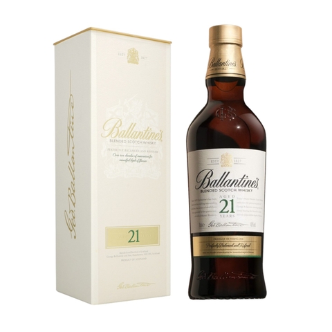 Rượu whisky pha trộn Scotland Ballantine's 21 năm