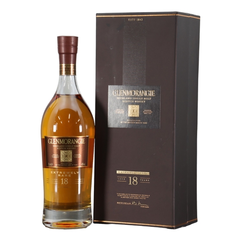Rượu whisky đơn Scotland Glenmorangie Extremely Rare 18 năm